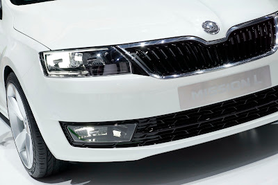 Skoda Mission L Exterior. Skoda Mission L Exterior.