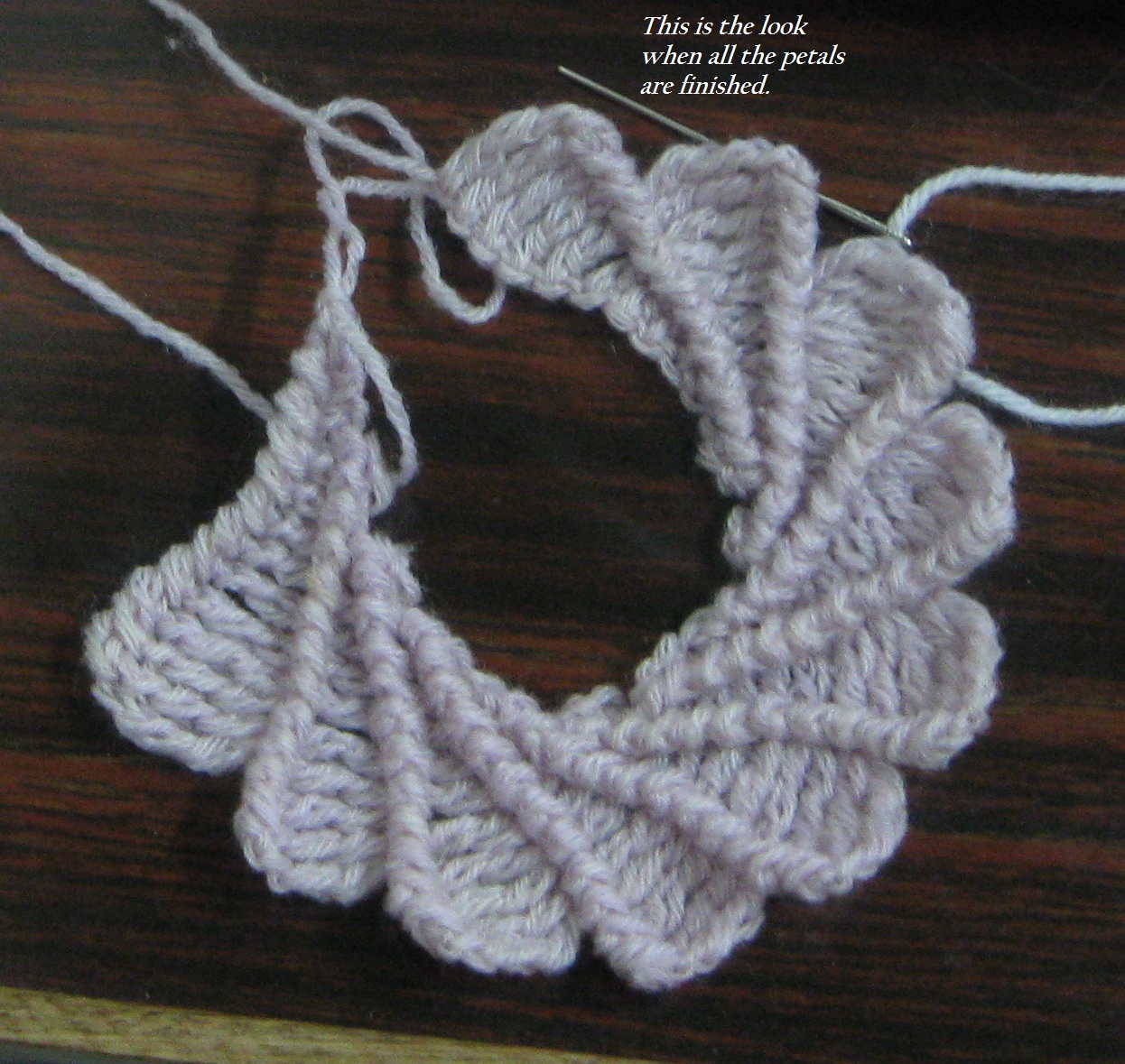The Crochet Charm: Spiral Flower Pattern