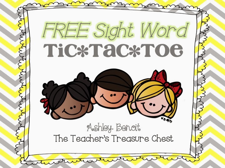The Teacher's Treasure Chest Sight Word Freebies!