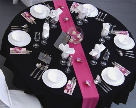 Black And Hot Pink Wedding Invitations Black And Hot Pink Wedding Invitations