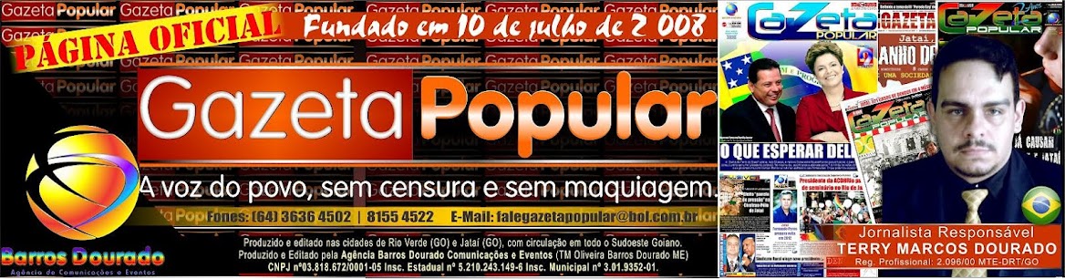 Blog Oficial do jornal Gazeta Popular / Agência Barros Dourado Comunicações e Eventos