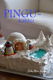 Pingu cake