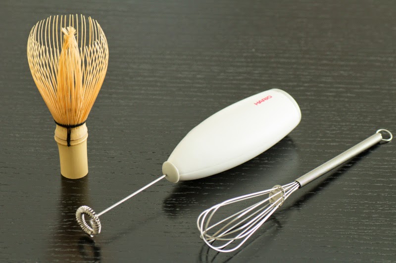 Bamboo Whisk or Electric Frother