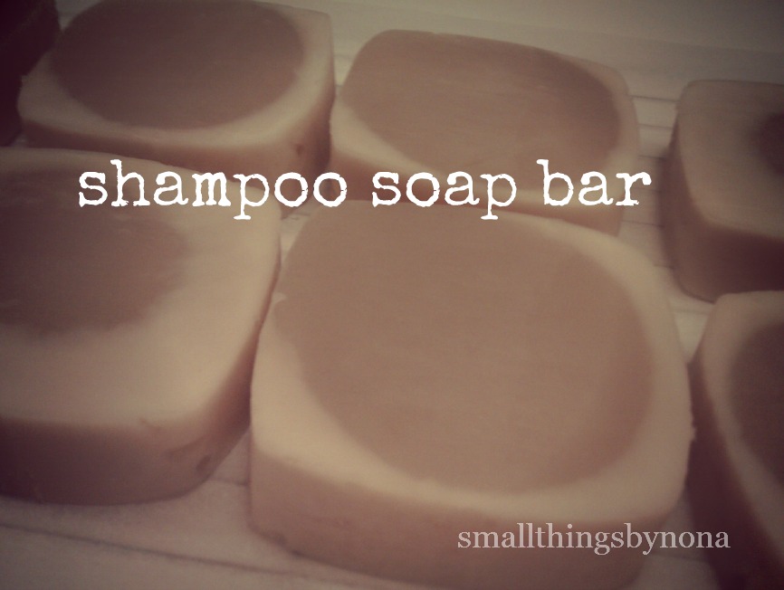 smallthingsbynona shampoo soap bar a recipe