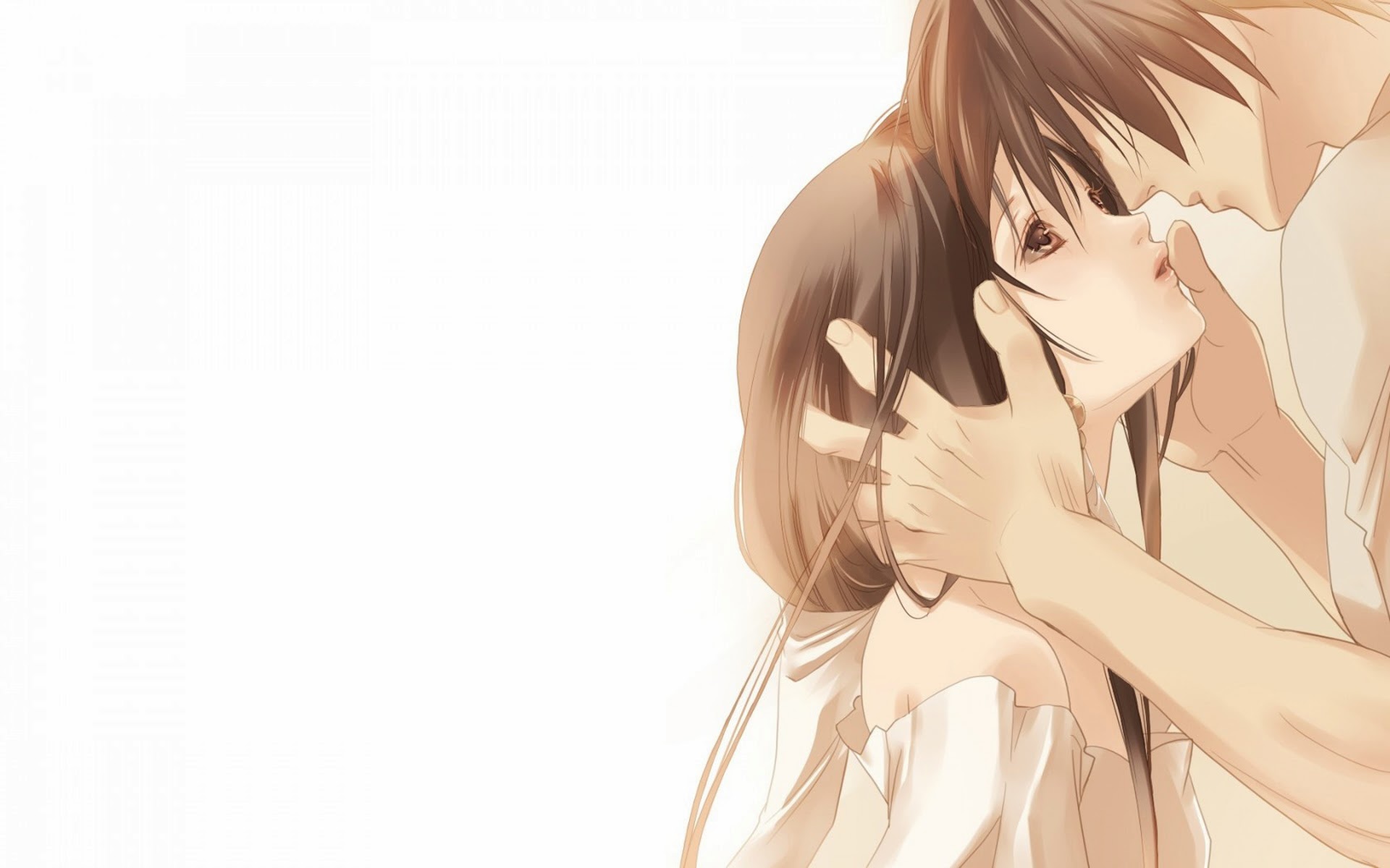 Wallpaper of The Day: Sweet Anime Couple