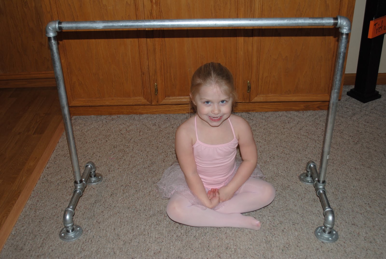 Life of a Modern Mom DIY Ballet Bar