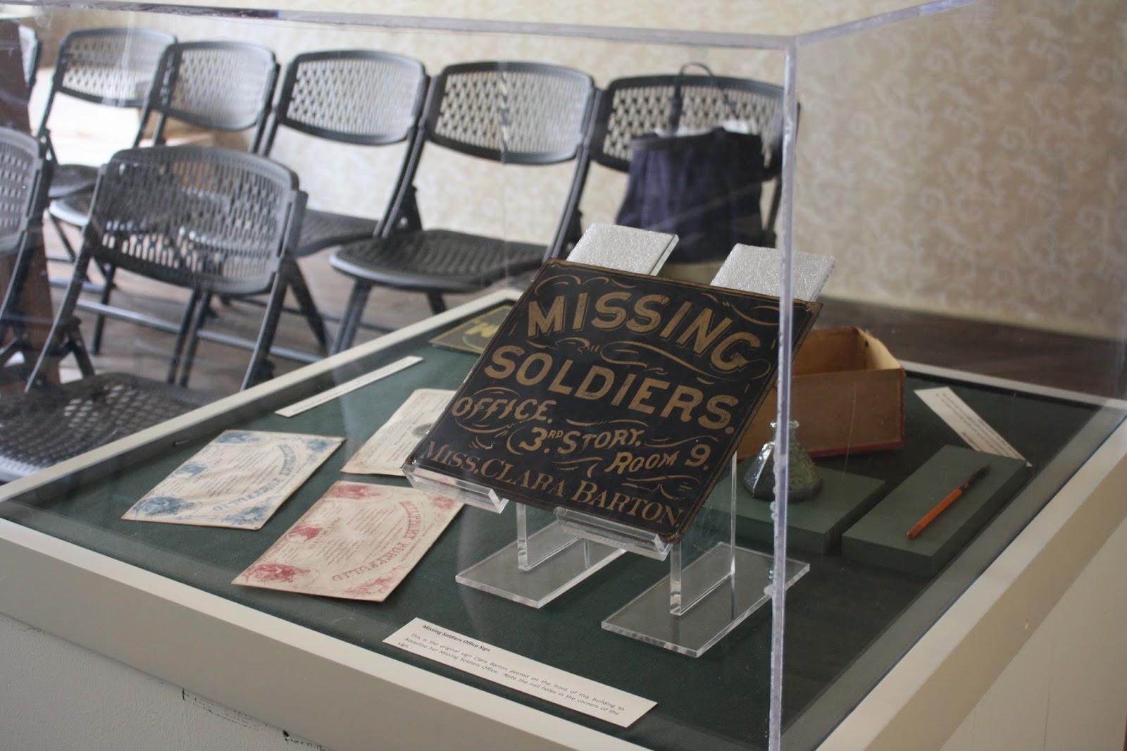 The Guardians of the Artifacts Bringing Clara Barton Back to