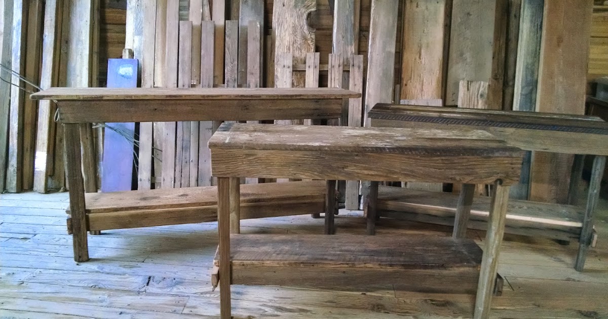 The Carpenter's Shop San Miguel rustic wood work bench