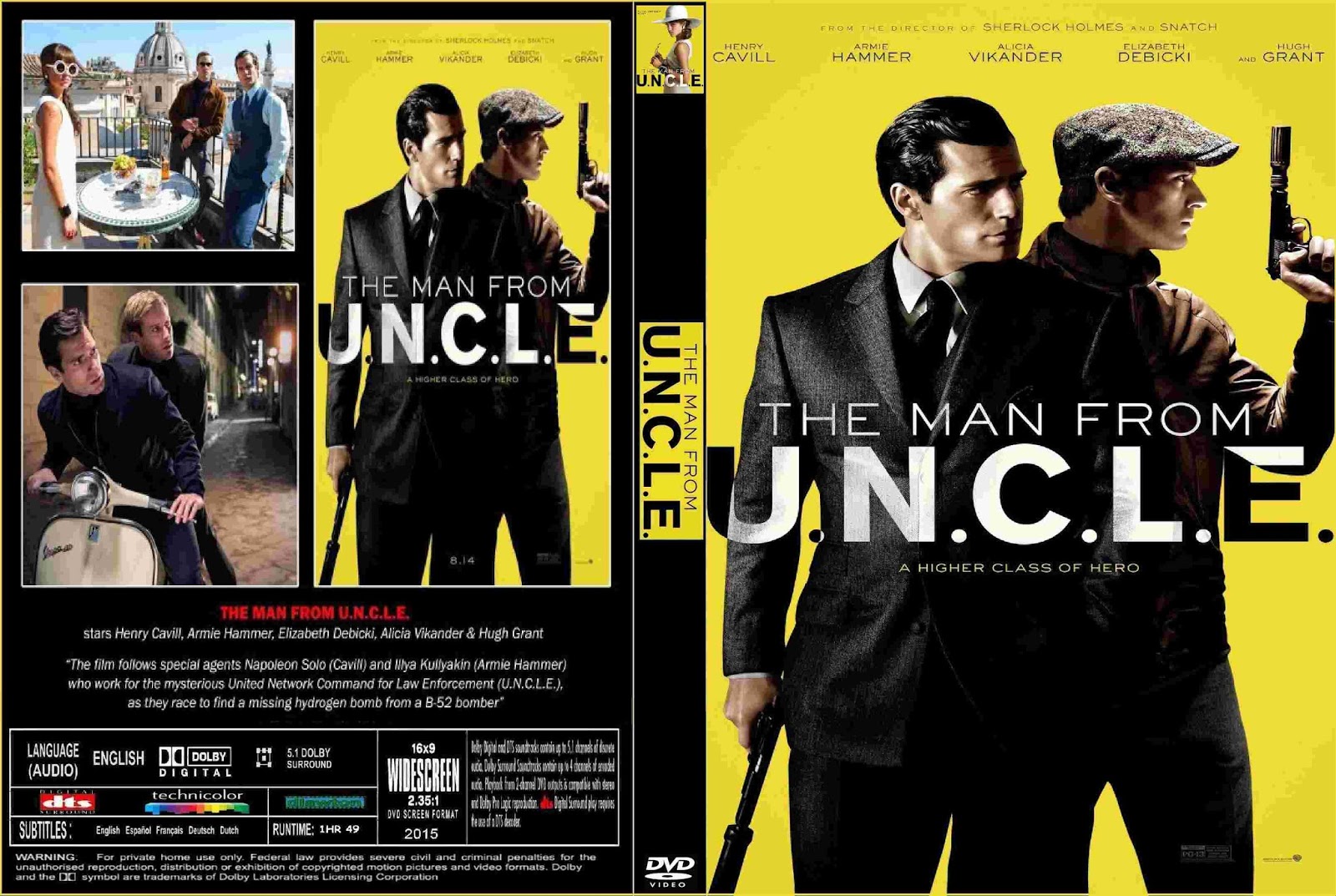 The Man From Uncle Movie Poster 2015