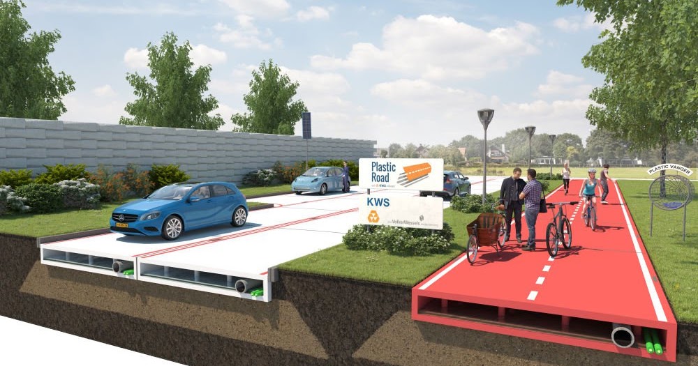 The Netherlands Will the First Country to Pave Its Roads with