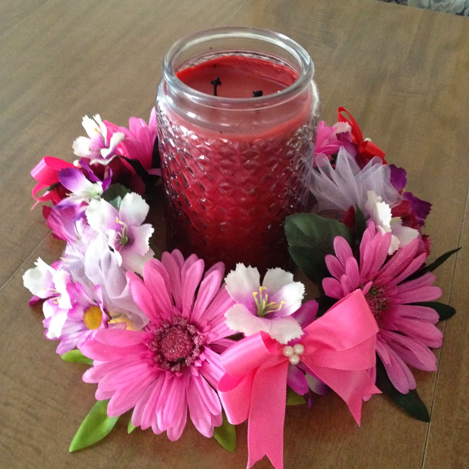 Sadie's Basket Valentine's Day Table Wreath