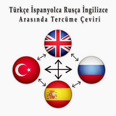 Turkce Den Ingilizce Ispanyolca Ve Rusca Ya Tercume Ceviri Turkce Ispanyolca Rusca Ingilizce Arasinda Tercume Ceviri
