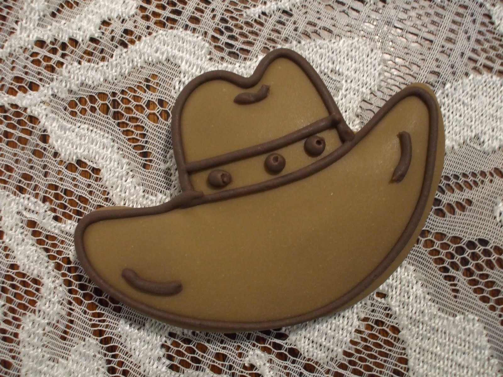 The Simple Cake Cowboy Hat Cookies