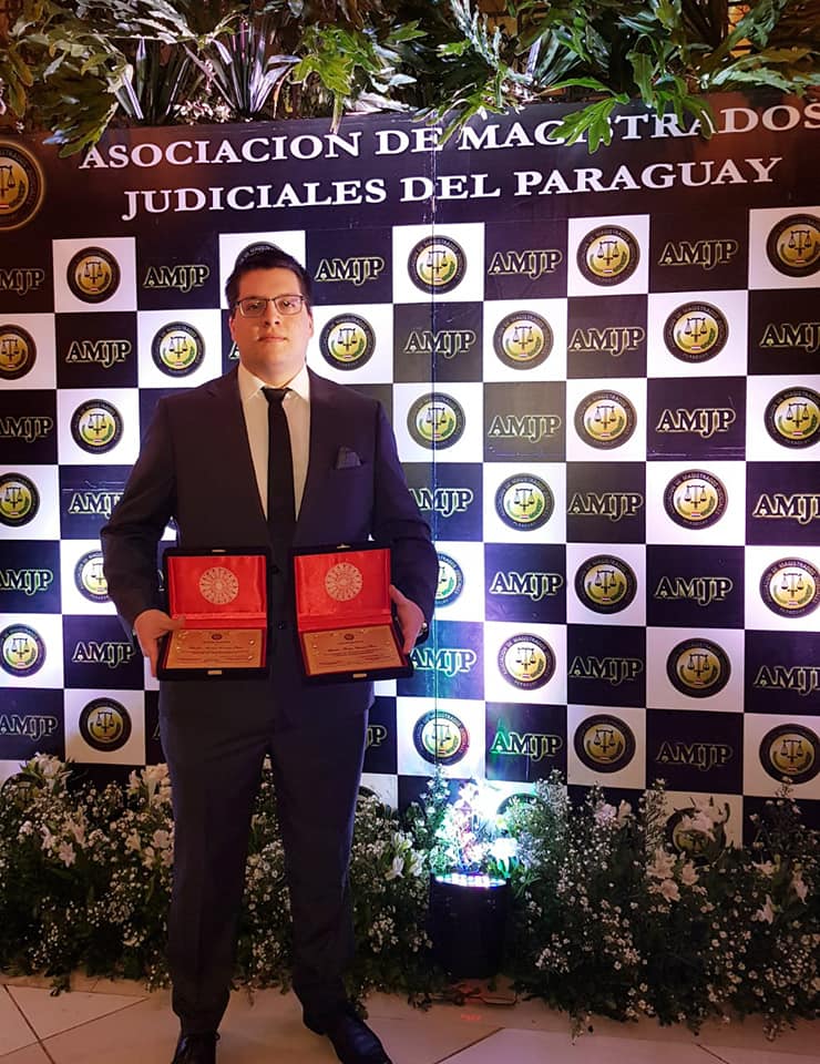 Distinciones por parte de la Asociación de Magistrados Judiciales del Paraguay - año 2019
