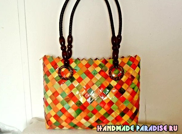 Сумки из журнальных страниц 1