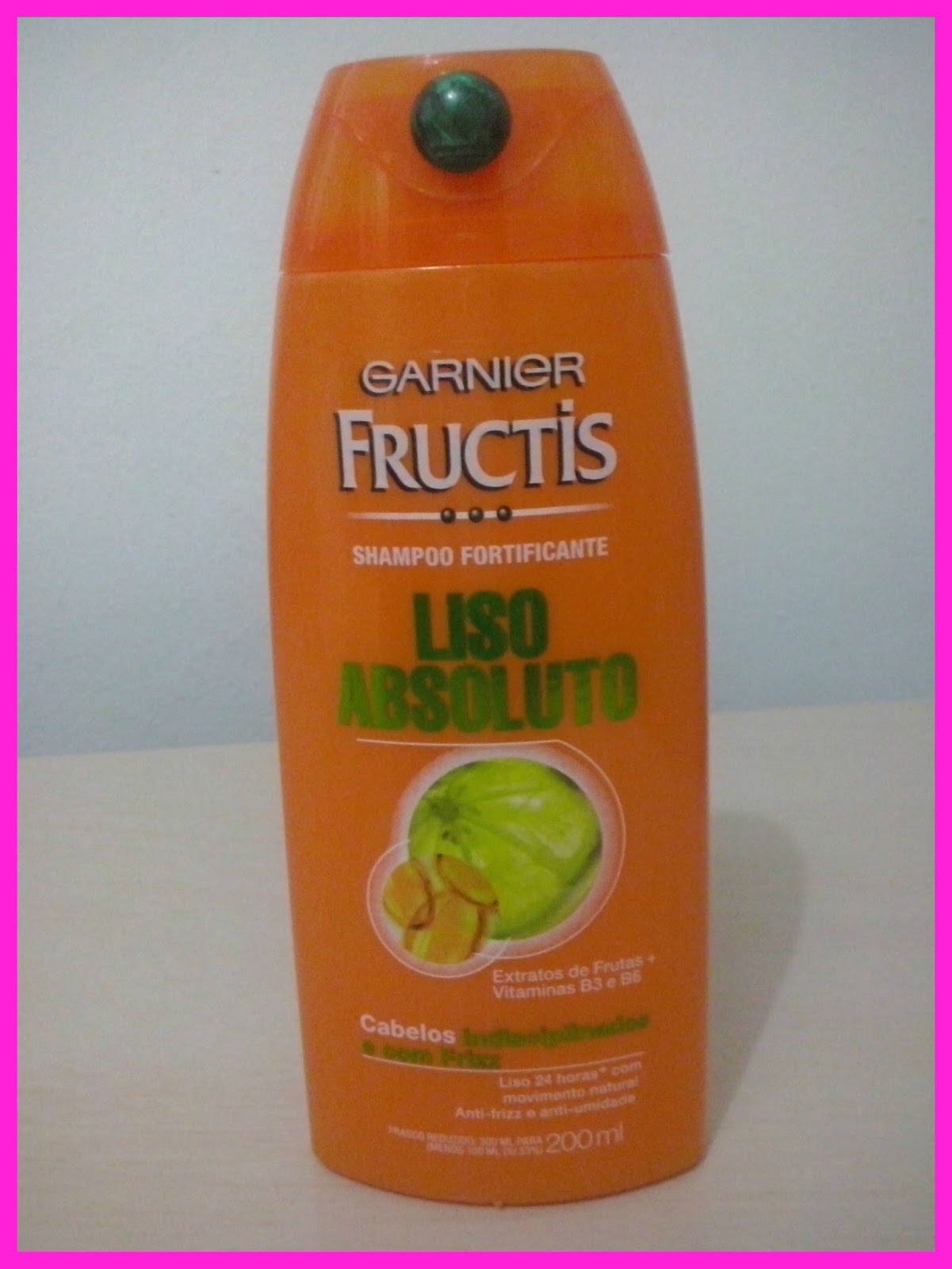 Cabelos Mais Testei e Amei! Garnier Fructis Liso Absoluto