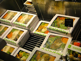 Salad boxes Saladay Taipei 101