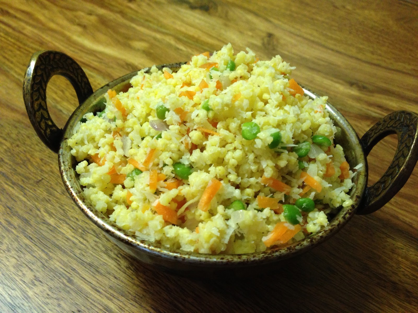 Quick'n'Healthy Coconut Millet For Breakfast