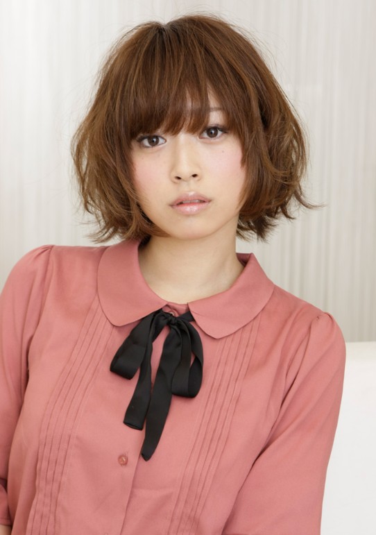 Short Japanese bob hairstyle