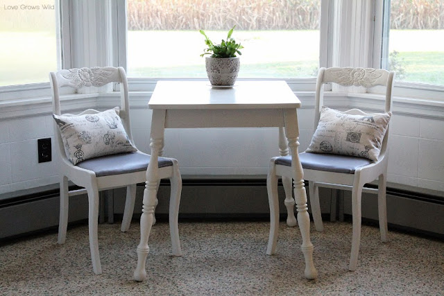 EVERYTHING you need to know about Stripping, Painting, and Recovering your dining chairs! Get step-by-step instructions and the best products to use at LoveGrowsWild.com #diy #makeover