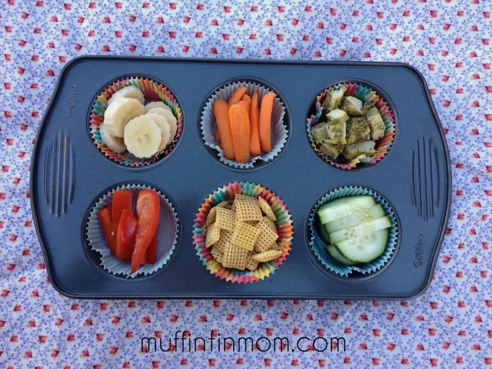 Be Brave, Keep Going 30 Days of Muffin Tin Meals Day 29 Chicken pesto