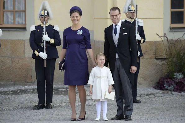 Princess Madeleine, Chris O'Neill and Princess Leonore, King Carl Gustaf and Queen Silvia, Crown Princess Victoria and Prince Daniel, Prince Carl Philip and Princess Sofia 