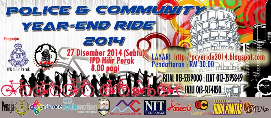 Police & Community Year-End Ride 2014