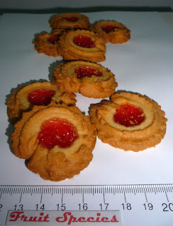 strawberry butter cookies species fruit