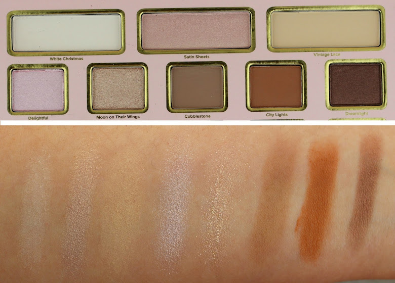 Revue Le Grand Palais de Too Faced swatches