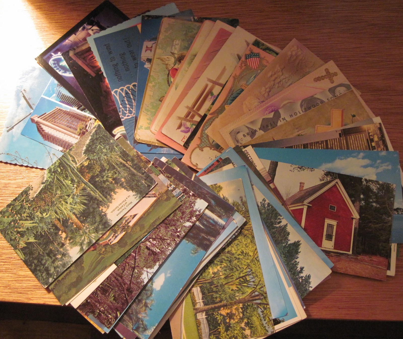 View from the Birdhouse Vintage Card Lots Postcards and Greeting Cards