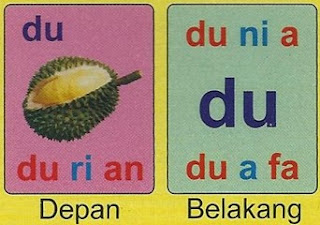 Kartu Pintar Membaca Suku Kata