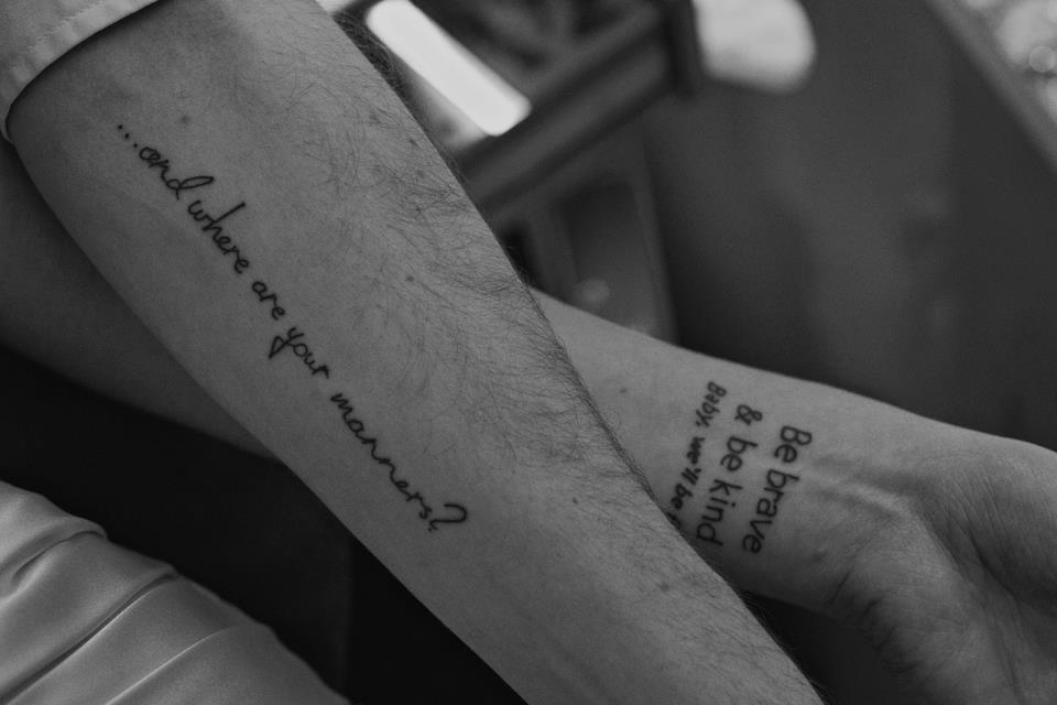Imagine Lyrics Tattoo