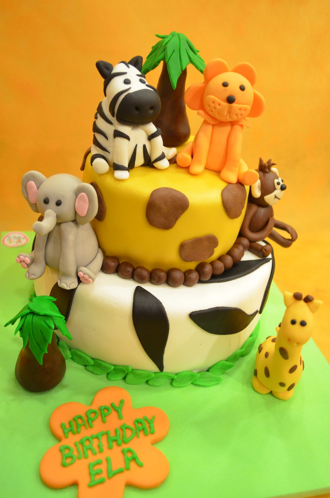Le Bakery Butik Pasta Orman Hayvanları