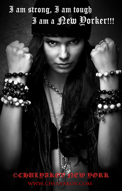 I am strong, I am tough I am a New Yorker_gothic luxury jewelry 