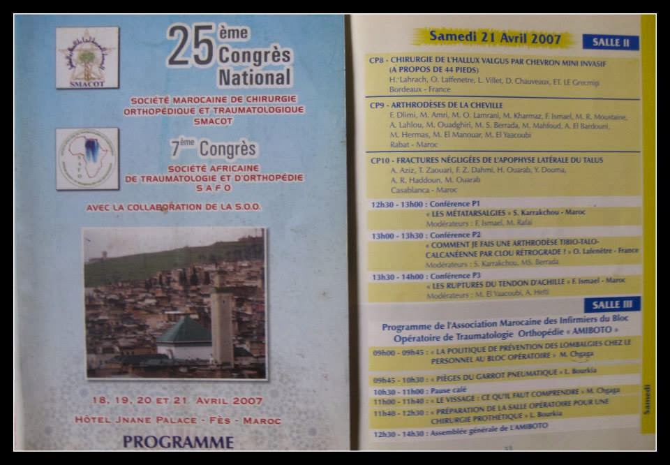 PROGRAMME CONGRE 2007