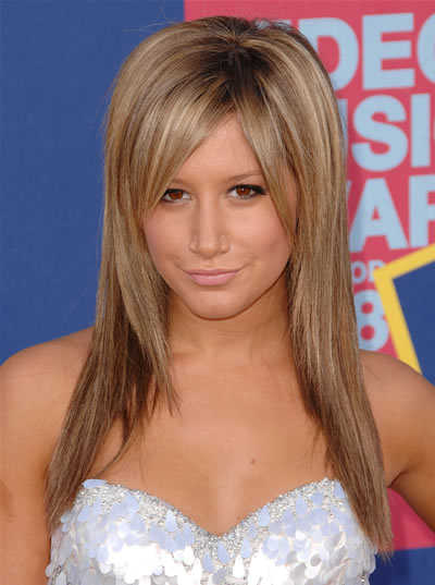 ashley tisdale brown hair with blonde. ashley tisdale brown hair