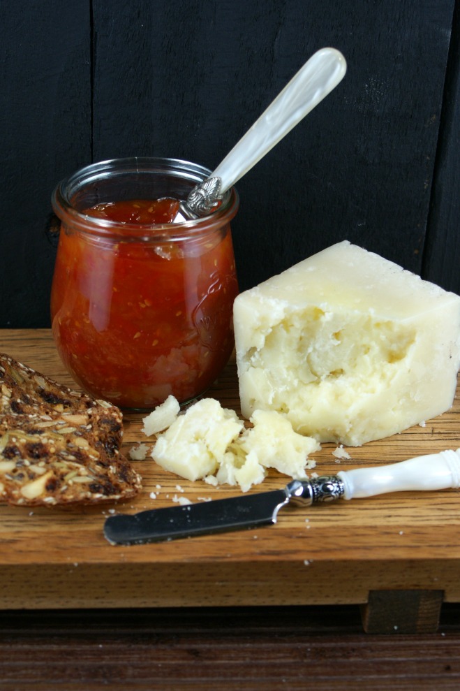 Authentic Suburban Gourmet Tomato Jam + Cheese Plate Friday Night Bites