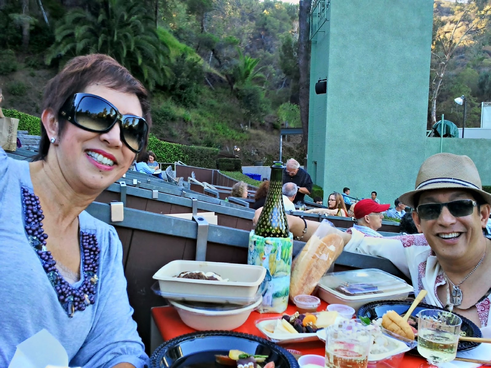 so little thyme. Hollywood Bowl Picnic Baskets