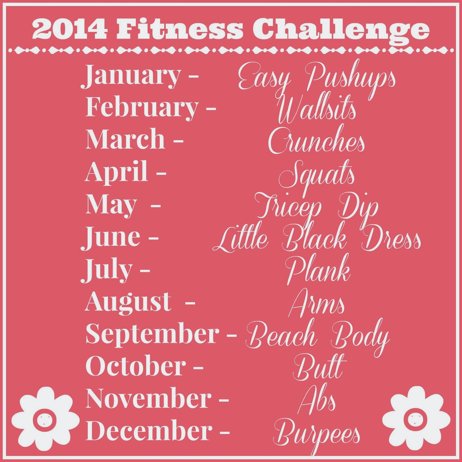runwithjackabee: my 2014 physical challenge: challenge two