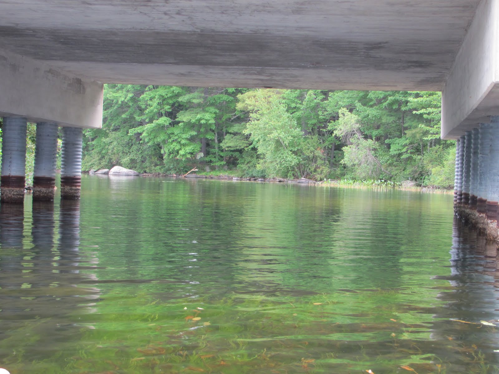 Recreational Kayaking in Maine Bridgton, Maine Moose Pond (Shawnee