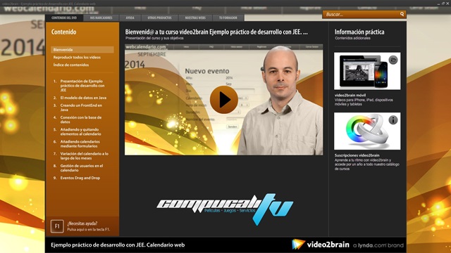 Curso Ejemplo práctico de desarrollo con JEE. Calendario web Curso Ejemplo práctico de desarrollo con JEE. Calendario web