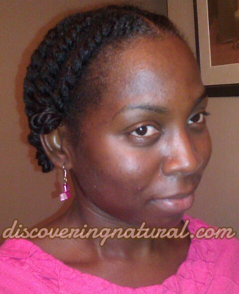 Discoveringnatural Flat Twist Out On Dry Hair