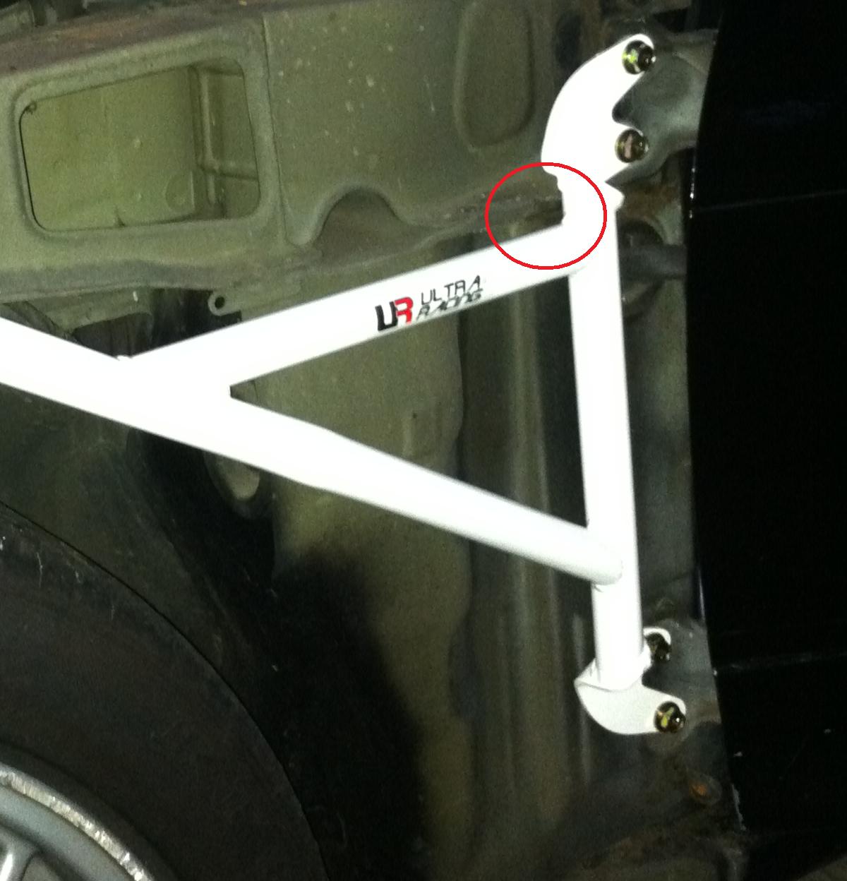 RPS13/180sx blog Ultra Racing Fender Braces Full Review