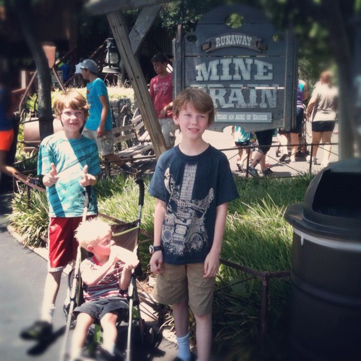 The toddlers first trip to Six Flags Julie Measures