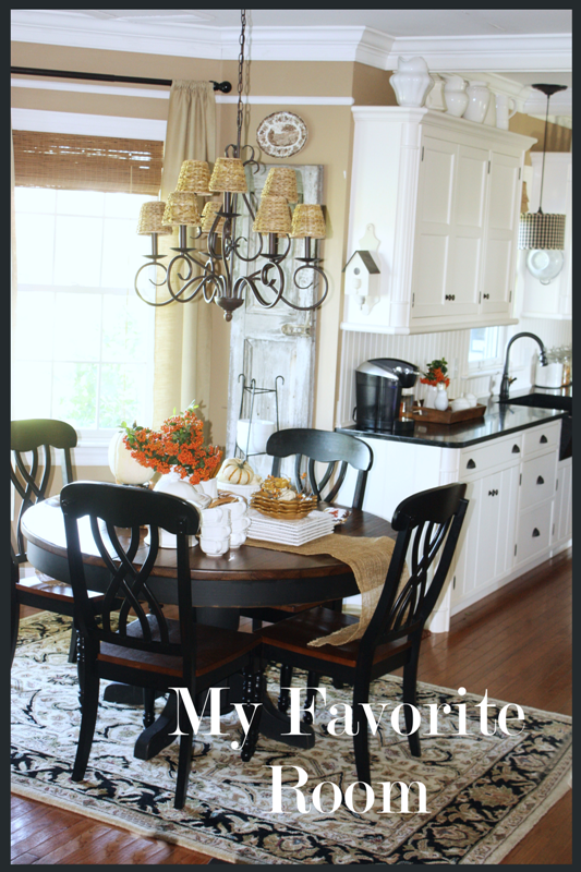 MY FAVORITE ROOM... FEATURED AT SAVVY SOUTHERN STYLE StoneGable