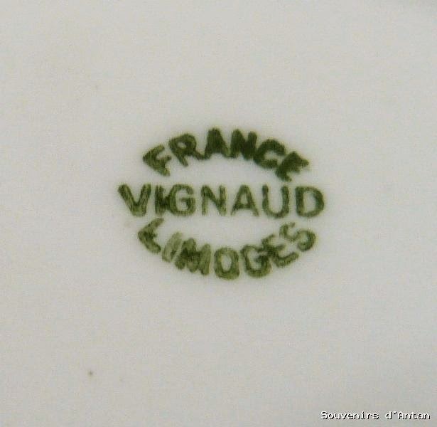 Art Deco Limoges Porcelain Vignaud brothers (19111938)