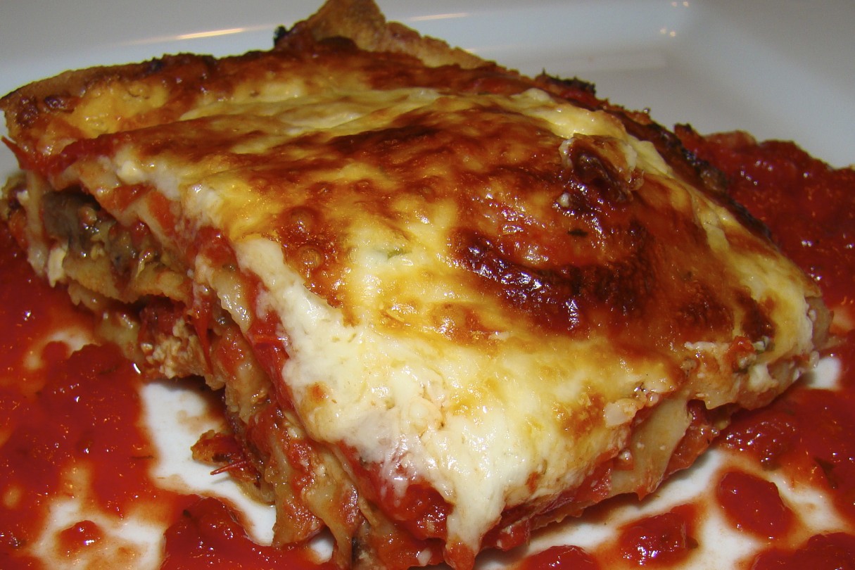Goodchardonnay Roasted Eggplant Lasagne