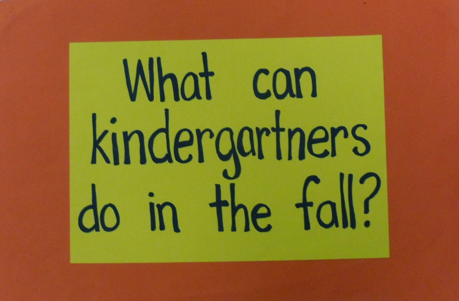 2 Scoops of Kindergarten: Fall Favorites blog hop!