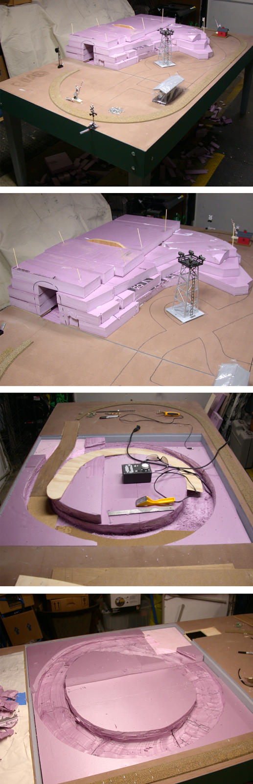 lionel disappearing train layout