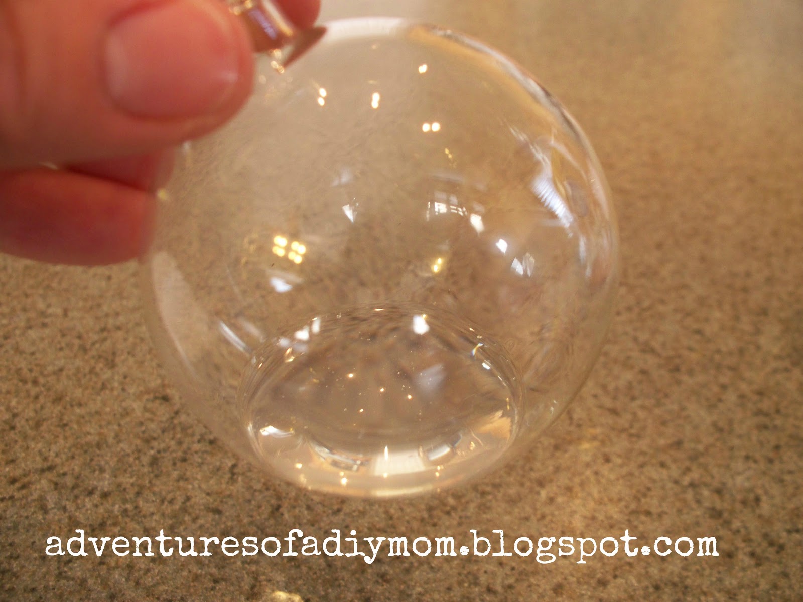 DIY Glitter Ornaments Adventures of a DIY Mom